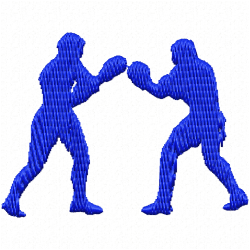 Sports Silhouette Embroidery Design 2